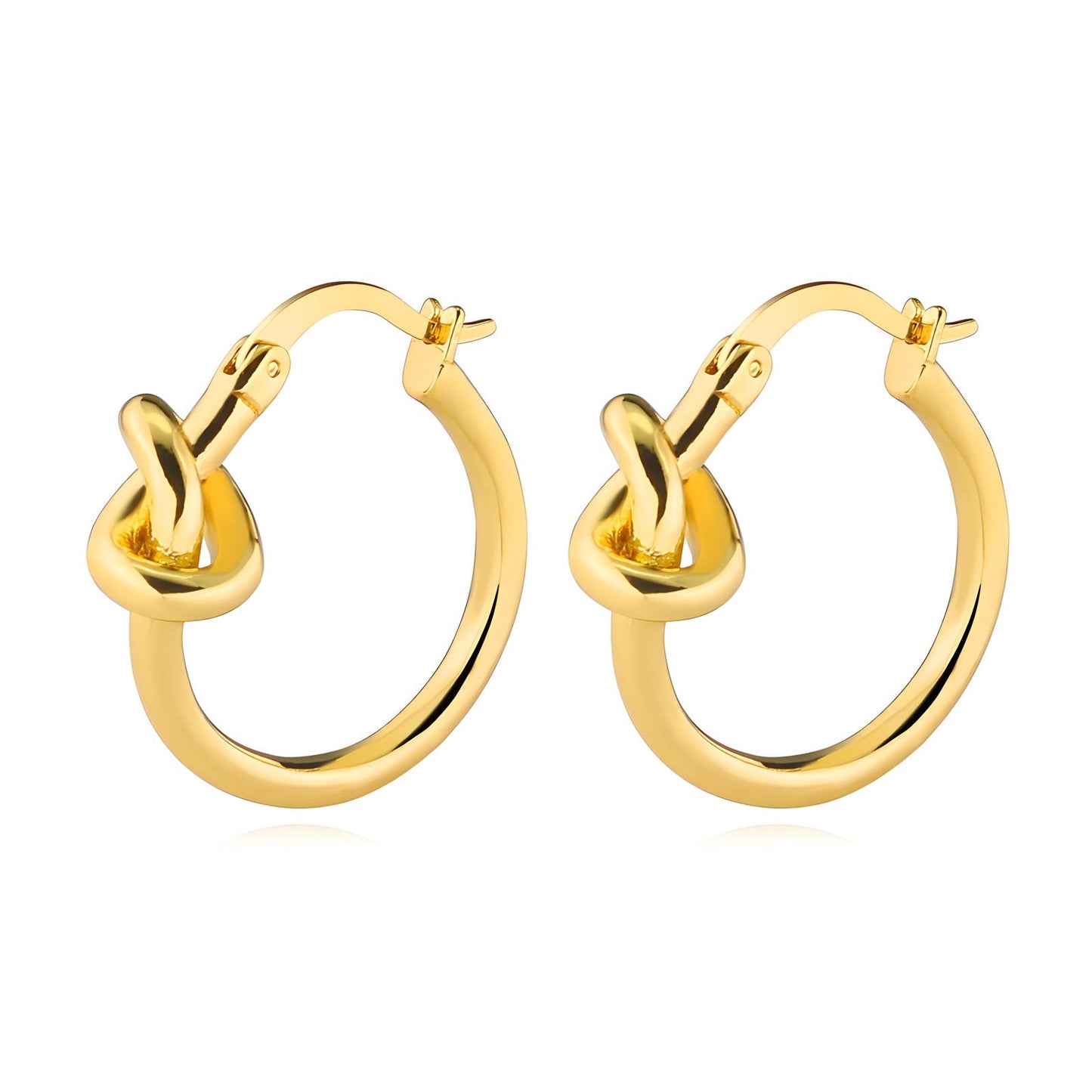 Malta Twist Hoop Earrings