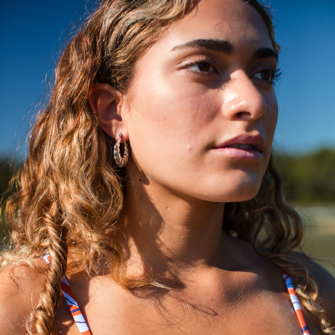 Barcelona Twist Hoops